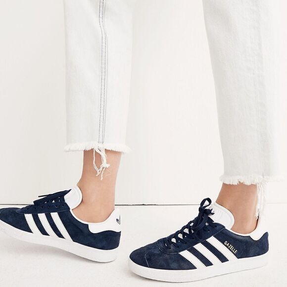 NWT Madewell Tapered Wide Leg Frayed Cropped Jeans 30 - Picture 4 of 9